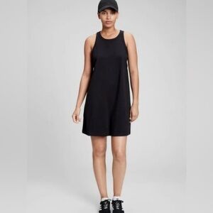 NWT - GAP Sleeveless Racerneck Mini Dress - Black - S-L Available